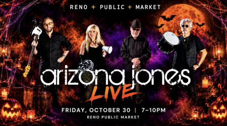 Reno Public Market, Arizona Jones Halloween Special at Reno Public Market!