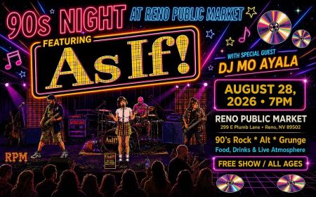 Reno Public Market, 90s Night with As If!