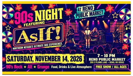 Reno Public Market, 90s Night with As If! at Reno Public Market