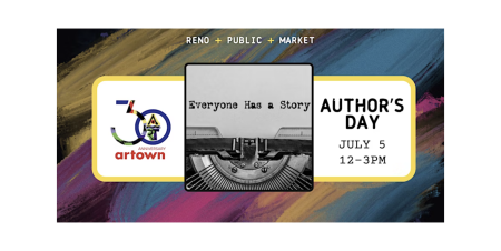 Reno Public Market, Artown: Author's Day | Reno Public Market