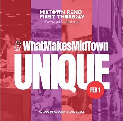 Midtown District Reno, MidTown Reno First Thursday