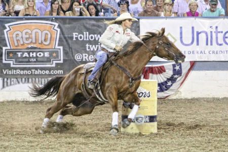 Reno Rodeo, Women's Barrel Racing
