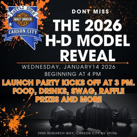 Battle Born Harley-Davidson, Launch Party 2026 H-D Model Reveal