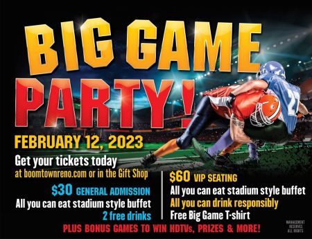 Boomtown Casino & Hotel, Big Game Party