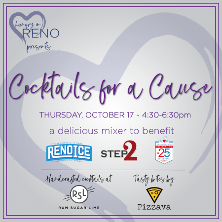 Hungry in Reno, Cocktails for a Cause: A Hungry in Reno Event