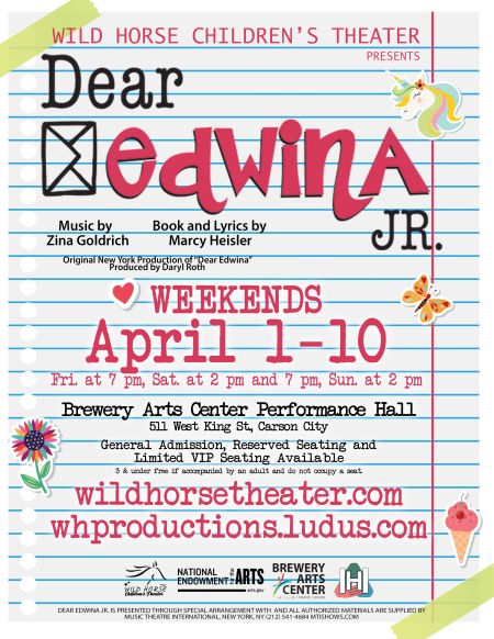 Wild Horse Productions, Dear Edwina, Jr.