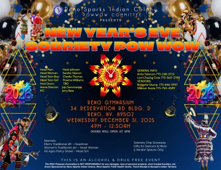 Reno-Sparks Indian Colony, New Year's Eve Sobriety Pow Wow