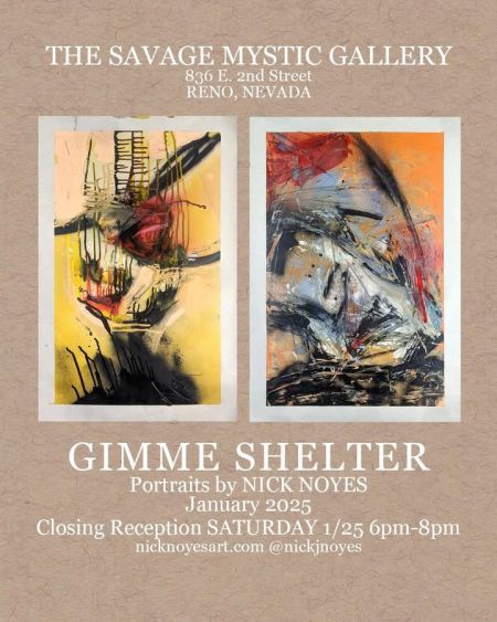 Savage Mystic Gallery, Artist Reception: "Gimme Shelter" by Nick Noyes