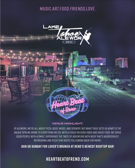 Lake Tahoe AleWorX Reno, Heartbeat of Reno Sunday Lover’s Brunch