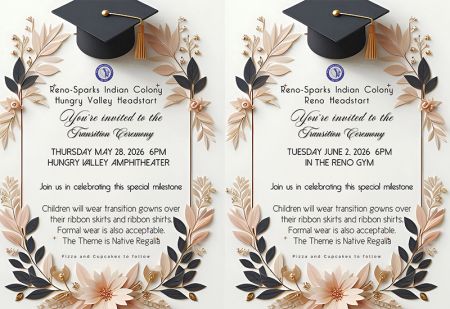 Reno-Sparks Indian Colony, Headstart Transiton Ceremonies