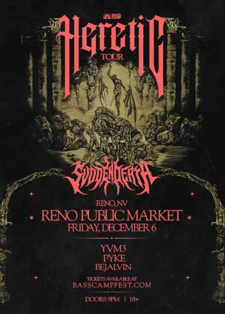 Reno Public Market, SVDDEN DEATH Heretic Tour