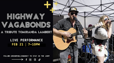 Reno Public Market, Highway Vagabonds LIVE at Reno Public Market