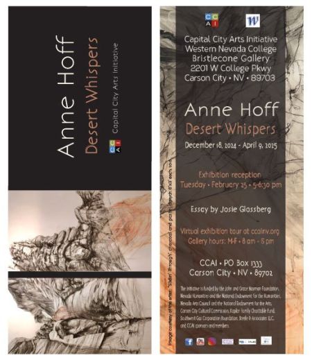 Nevada Humanities, Anne Hoff: Desert Whispers Artist’s Reception