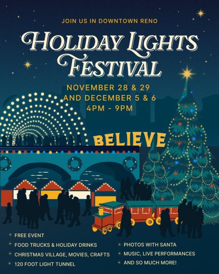 Downtown Reno Partnership, Holiday Lights Festival