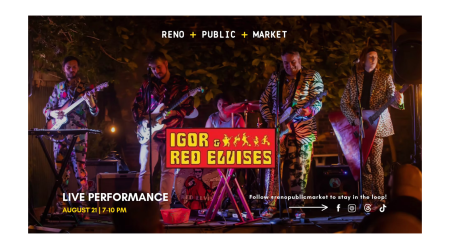 Reno Public Market, Igor & The Red Elvises