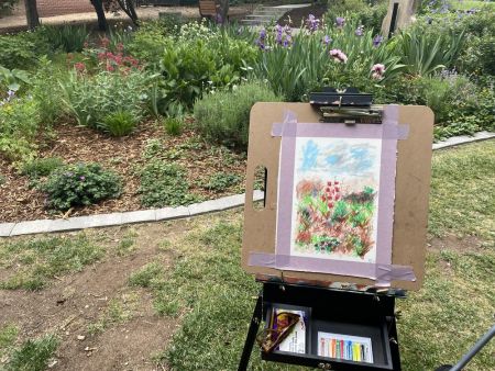 Atelier In Reno, Painting on the River
