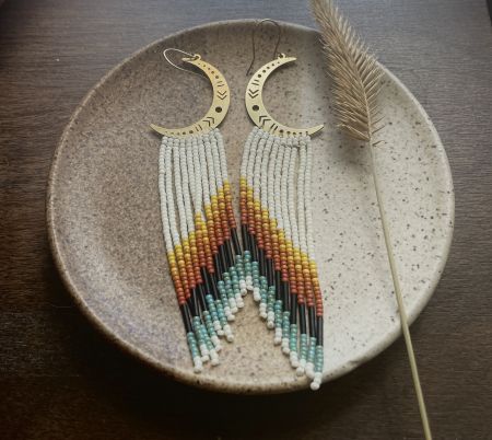 Wandering Wyld, Crafting Beaded Earrings