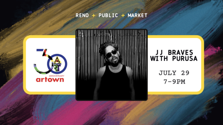 Reno Public Market, JJ Braves with Purusa at Reno Public Market for Artown