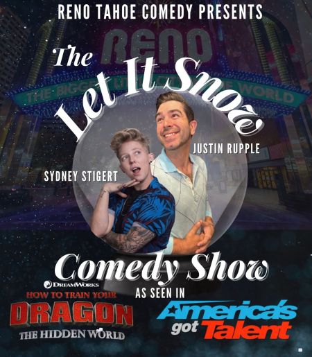 Comedian Justin Rupple & Sydney Stigert performing in Reno, NV!