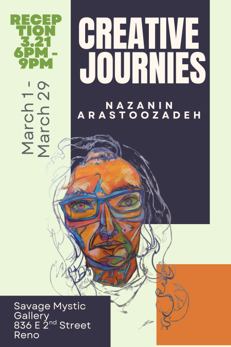 The Potentialist Workshop, Creative Journies Art Reception with Nazanin Arastoozadeh