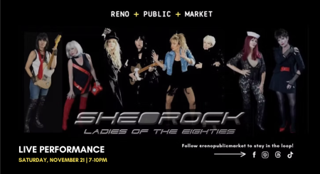 Reno Public Market, She-Rock LIVE at Reno Public Market!