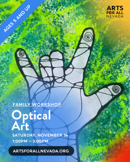 Arts for All Nevada, Family Workshop: Optical Art