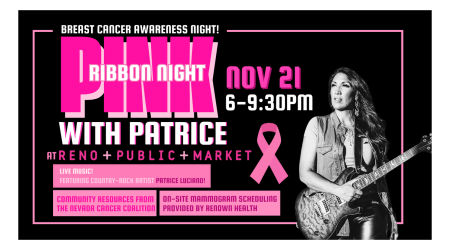 Reno Public Market, Pink Ribbon Night at Reno Public Market