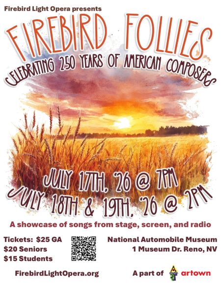 Firebird Light Opera, Firebird Follies: Celebrating 250 Years of American Composers