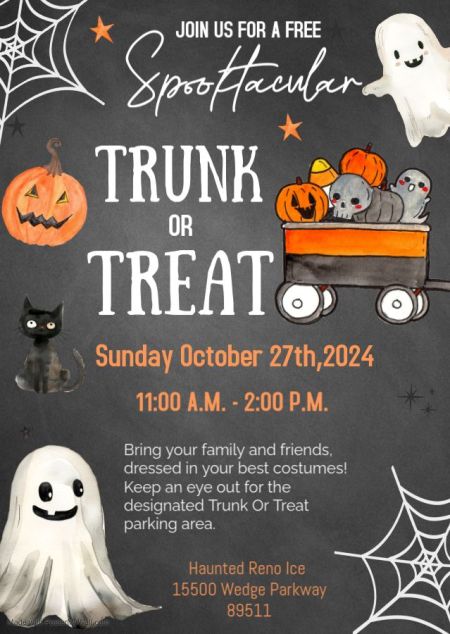 The Greater Reno Community Ice Skating Association, Trunk or Treat