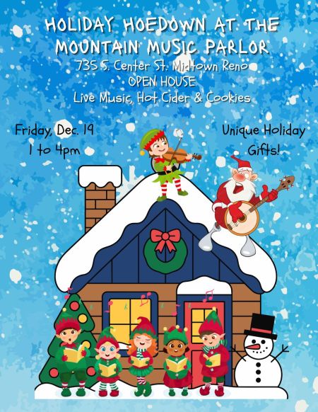 Northern Nevada Bluegrass Association, Holiday Hoedown