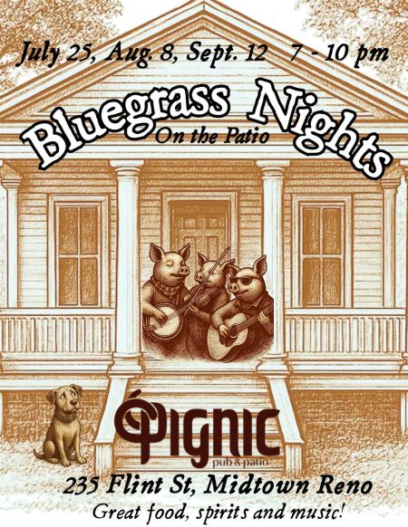 Northern Nevada Bluegrass Association, Bluegrass Nights on the Patio