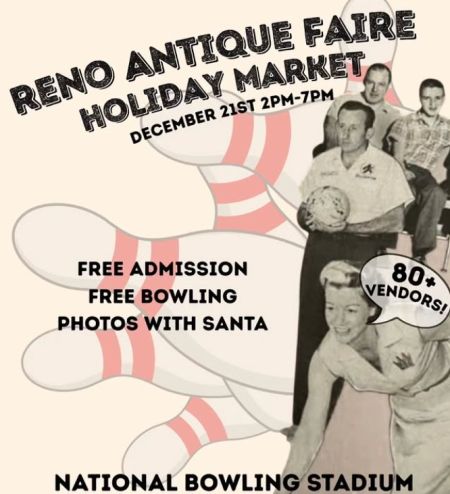 Downtown Reno Partnership, Reno Antique Faire Holiday Market