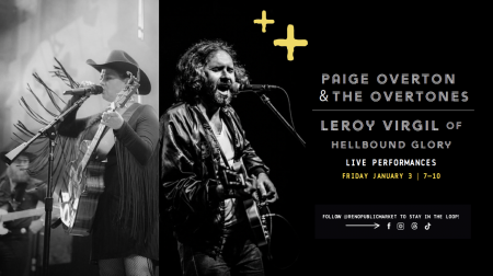 Reno Public Market, Paige Overton & The Overtones w/ Leroy Virgil