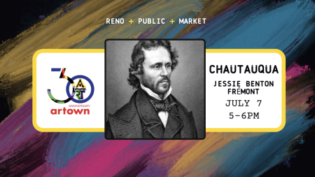 Reno Public Market, Chautauqua Presentation: Jessie Benton Frémont | Artown Event