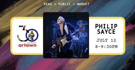 Reno Public Market, Philip Sayce at Reno Public Market for Artown