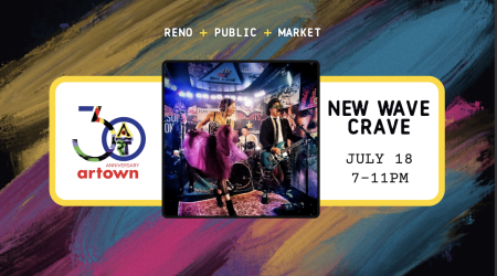Reno Public Market, 80's Night with New Wave Crave at Reno Public Market for Artown