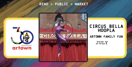 Reno Public Market, Circus Bella: HOOPLA! | Artown Event
