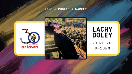 Reno Public Market, Lachy Doley at Reno Public Market for Artown