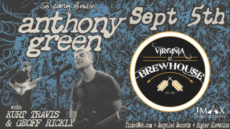 Virginia Street Brewhouse, Anthony Green, Kurt Travis & Geoff Rickly