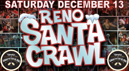 Virginia Street Brewhouse, Reno Santa Crawl 2025