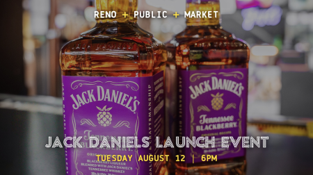 Reno Public Market, Jack Daniels Blackberry Launch Event