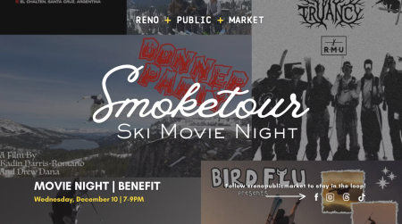 Reno Public Market, Smoketour: Ski Movie Night at Reno Public Market
