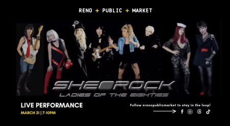 Reno Public Market, She-Rock LIVE at Reno Public Market!