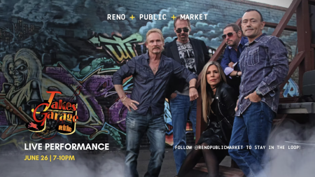 Reno Public Market, Jake's Garage 5.0 Live
