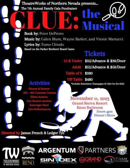 TheatreWorks of Northern Nevada, Clue: The Musical