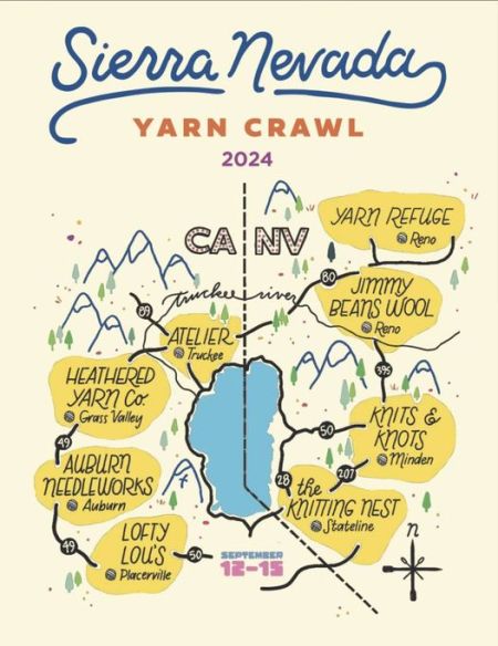 Yarn Refuge, Sierra Nevada Yarn Crawl