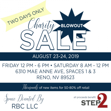 STEP2, Charity Blowout Sale to benefit STEP2