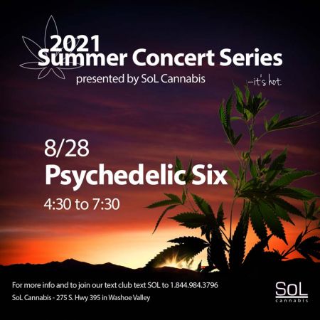 SoL Cannabis, SoL Presents Psychedelic Six