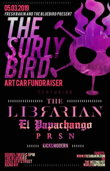 Fresh Bakin', The Librarian, El Papa Chango, PRSN, Kicks Modern at The Bluebird...