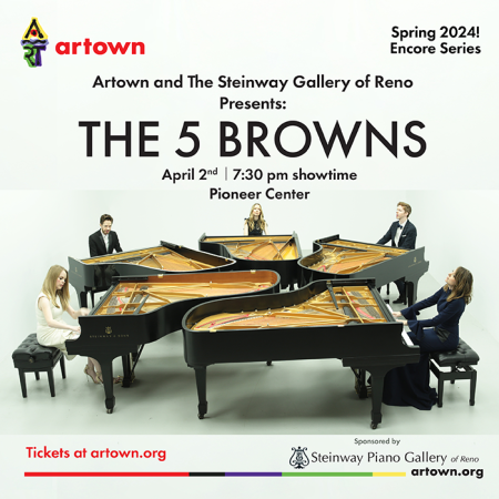 Artown, Artown and The Steinway Gallery of Reno Present: The 5 Browns